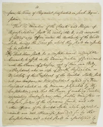 La Carta dei Diritti, copia firmata a Federal Hall, 1789
